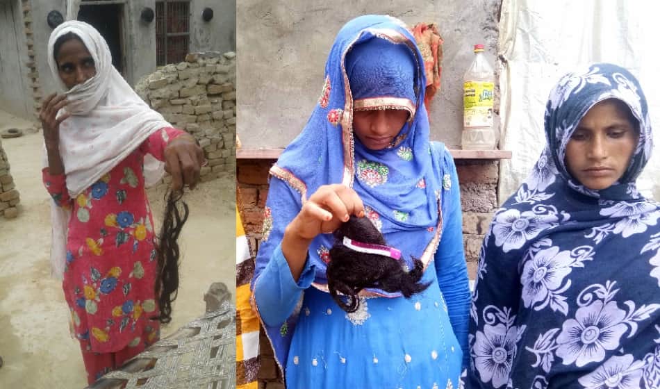 more than 22 cases of hair chopping in Haryana