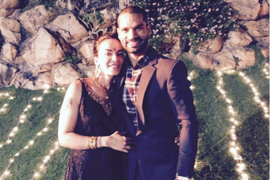 shikhar dhawan sends an emotional message to his wife on her birthday
