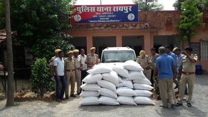 scorpio car carrying 256 kilogram doda post seized by jodhpur police 