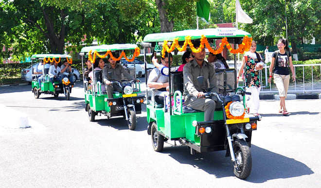 e-rickshaw policy of chandigarh, major rules and conditions