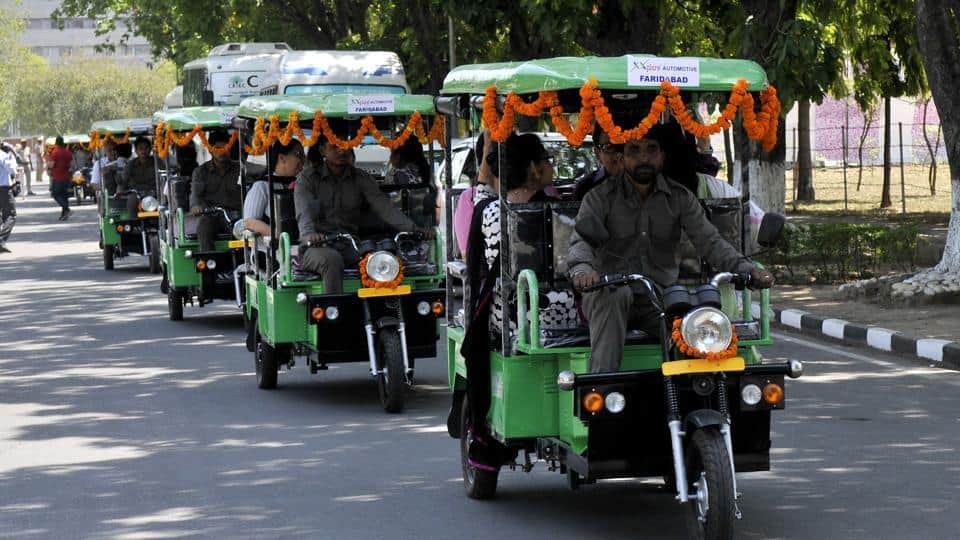 e-rickshaw policy of chandigarh, major rules and conditions