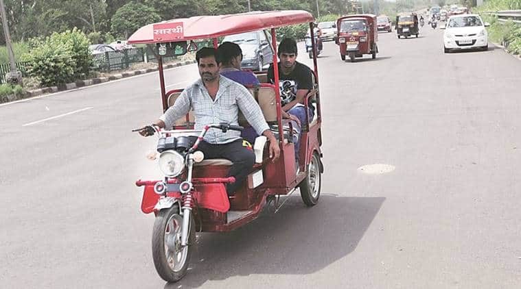 e-rickshaw policy of chandigarh, major rules and conditions