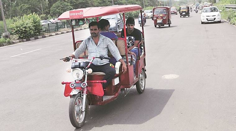 e-rickshaw policy of chandigarh, major rules and conditions