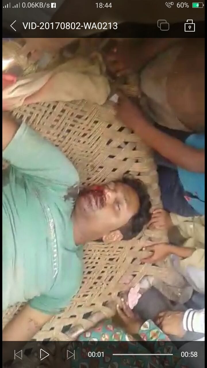 one died after encounter by mathura police