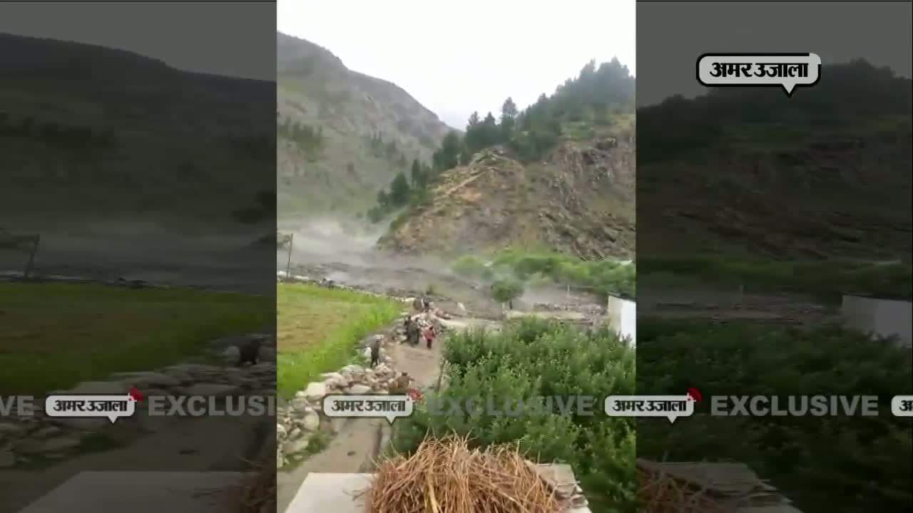 हिमाचल में बादल फटा 