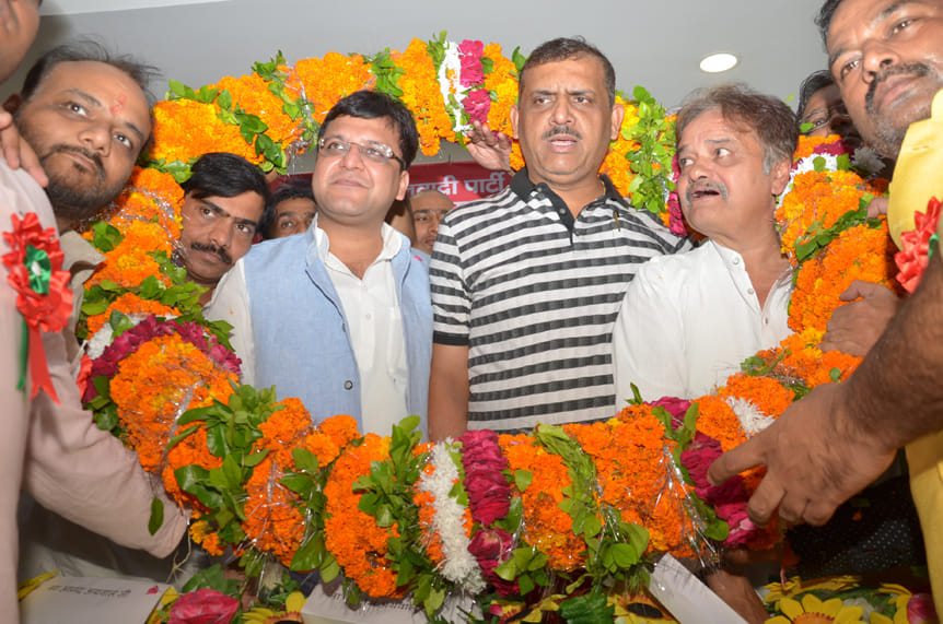 mla nitin agarwal says against shivpal