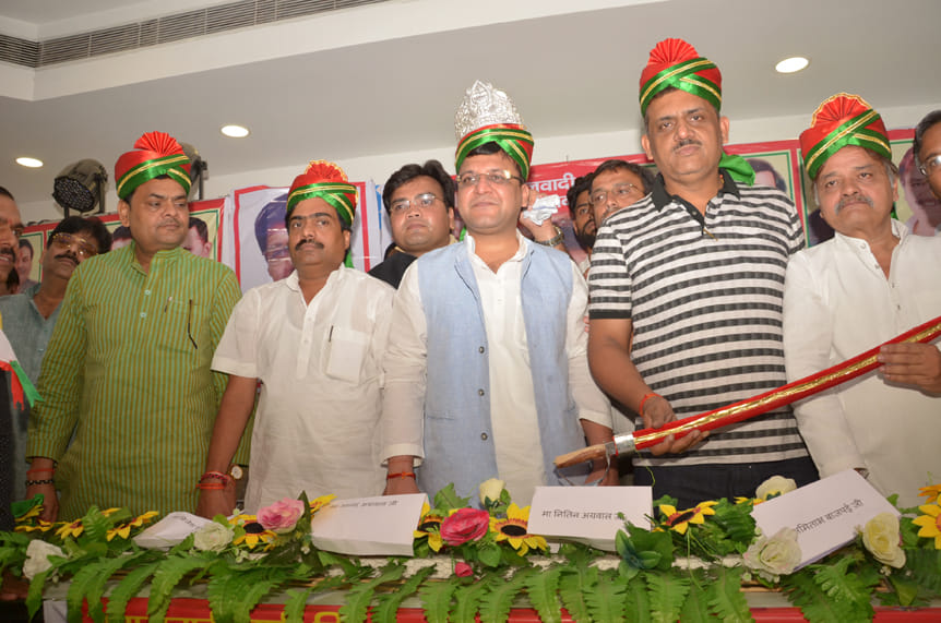 mla nitin agarwal says against shivpal