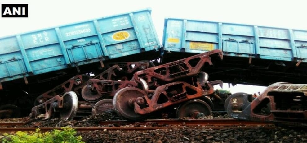 trains movement affected on Kaimur-Gaya Mughalsarai line, as goods train derailed
