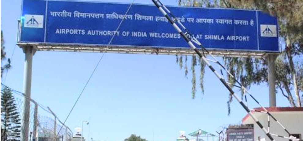 Air flights from shimla to delhi