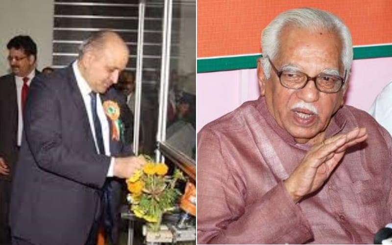 governor ram naik removed us tomer from registrar post