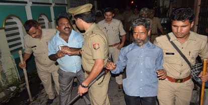 Rampant violence, stone on police, demolition of vehicles by jam