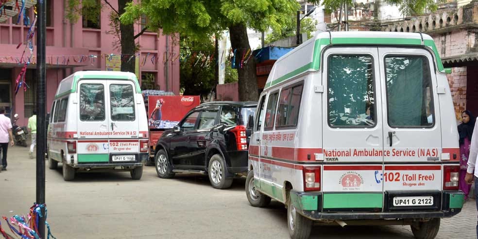 ambulance facing problem of oil and budget due to government careless