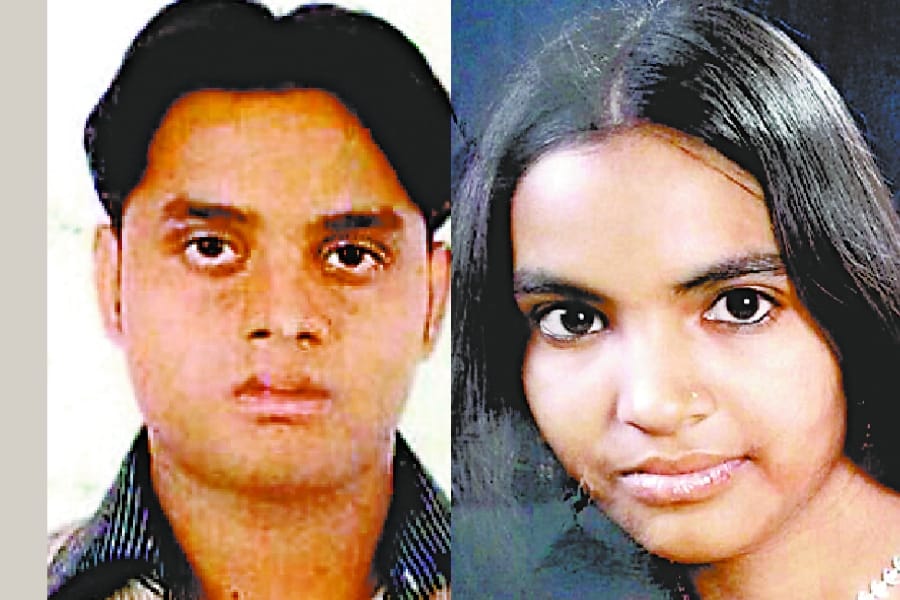 A man murders his wife and shot himself in raebareli.