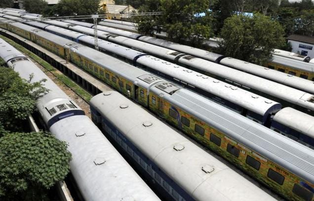 trains re started on ahmedabad and jodhpur zone affected due to rain 