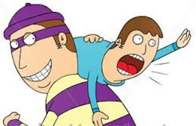 Try to steal a child from home