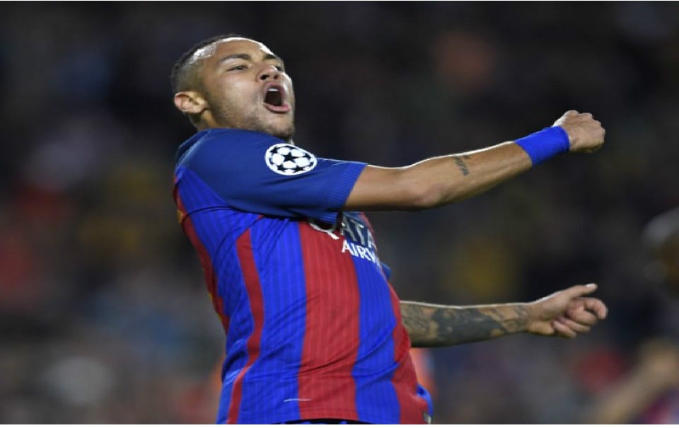 Brazilian footballer Neymar announced to leave the club