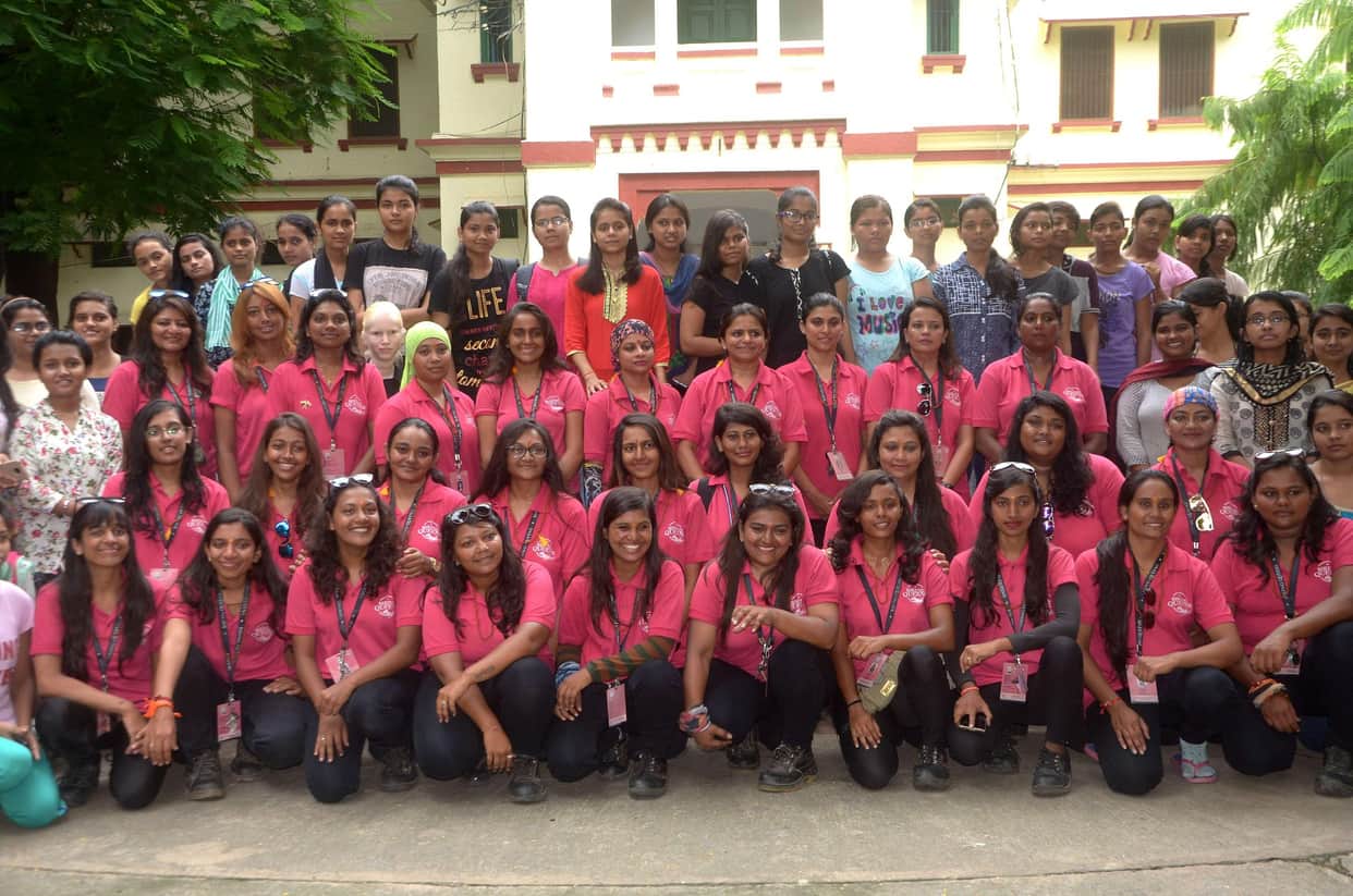 Gujarat biking queens arrive in Varanasi villages by taking a message of saving daughter