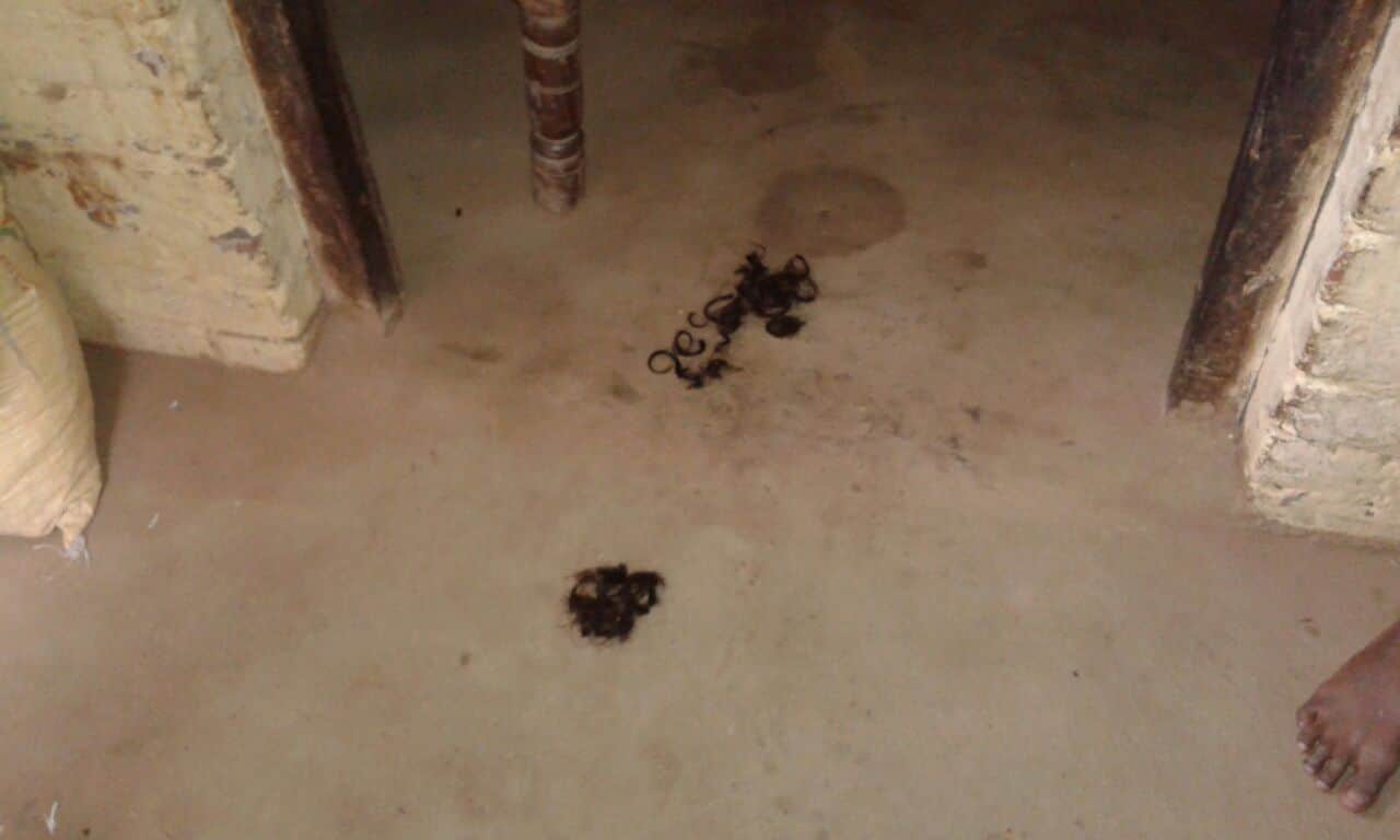 women's braids chopping terror, women's braids cut terror