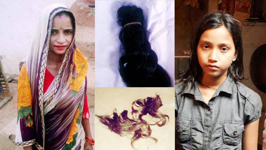 hair cutting incident of lady and girl in orai