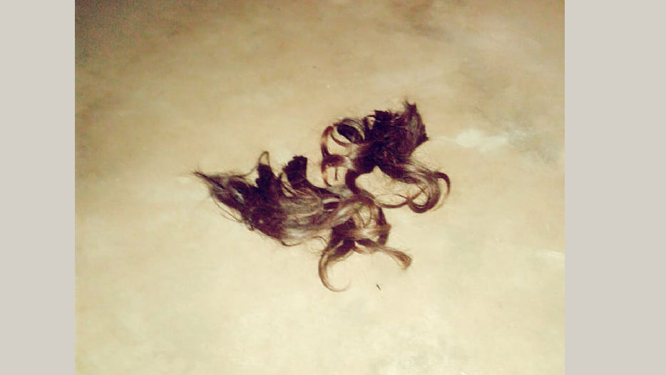 hair cutting incident of lady and girl in orai