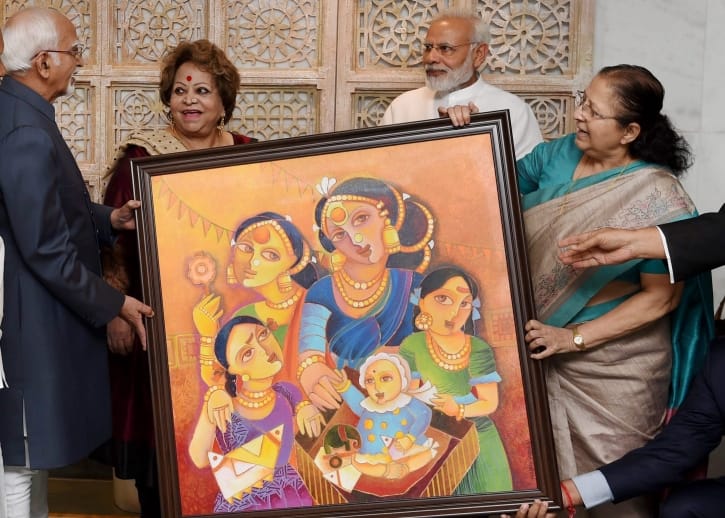 Lok Sabha Speaker hosts farewell dinner for outgoing Vice-President Hamid Ansari, see photos