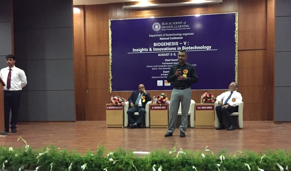 iilm: biogenesis 5 two days national conference organised