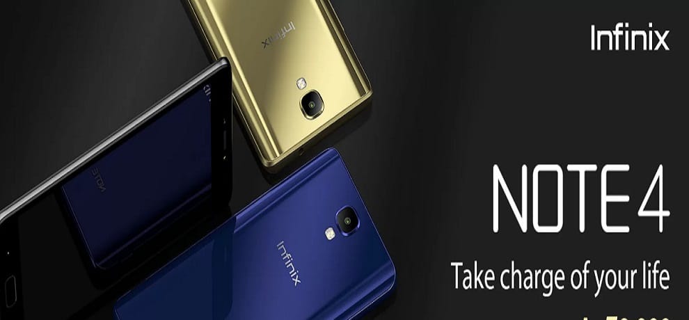 Infinix Note 4 goes to sale via flipkart today