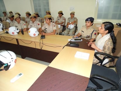 Police Women's Patroling Cell Will Teach Self-Defense Awareness in School-Colleges