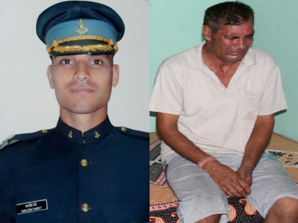 martyr major kamlesh pandey emotional talk with his father 