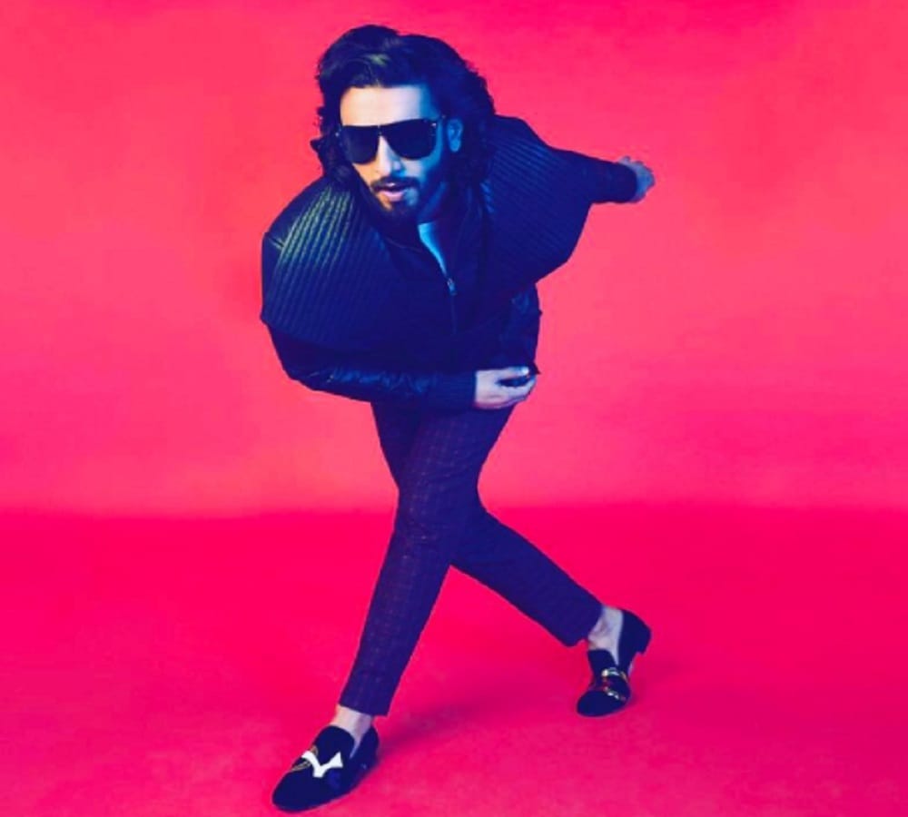 Ranveer Singh photo shoot for HELLO magazine cover page 
