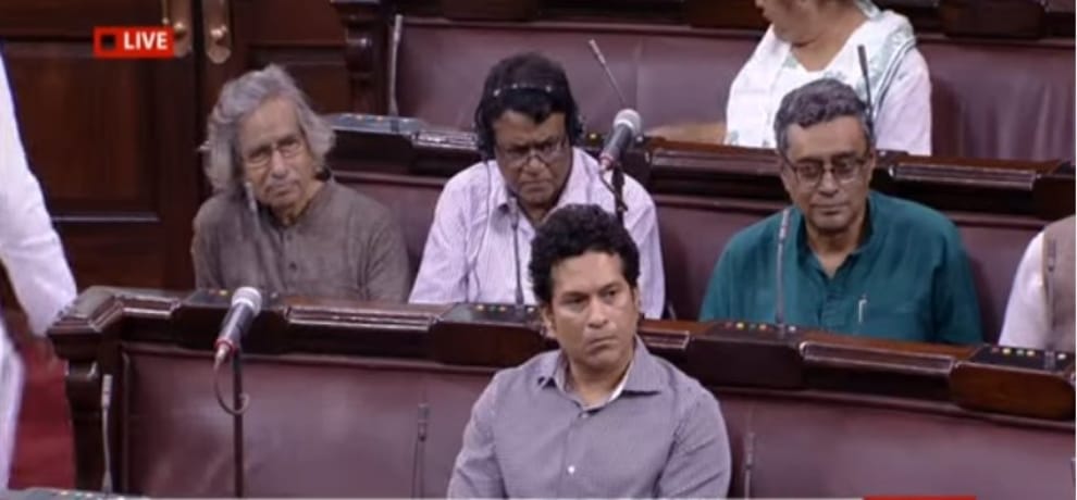 sachin tendulkar speech on right to play in rajyasabha
