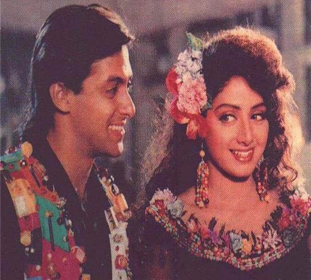 Salman Khan and Sridevi one of the favorite jodis of Bollywood in 90s