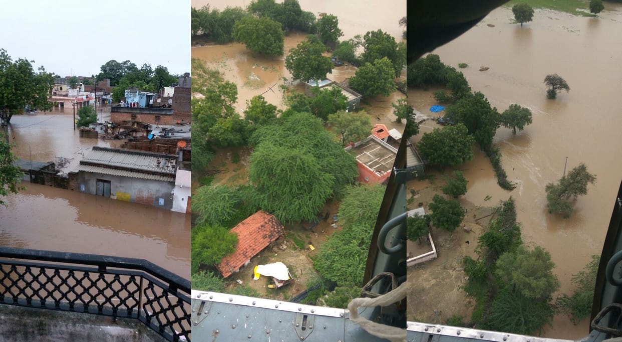 condition is not under control in flood effected area