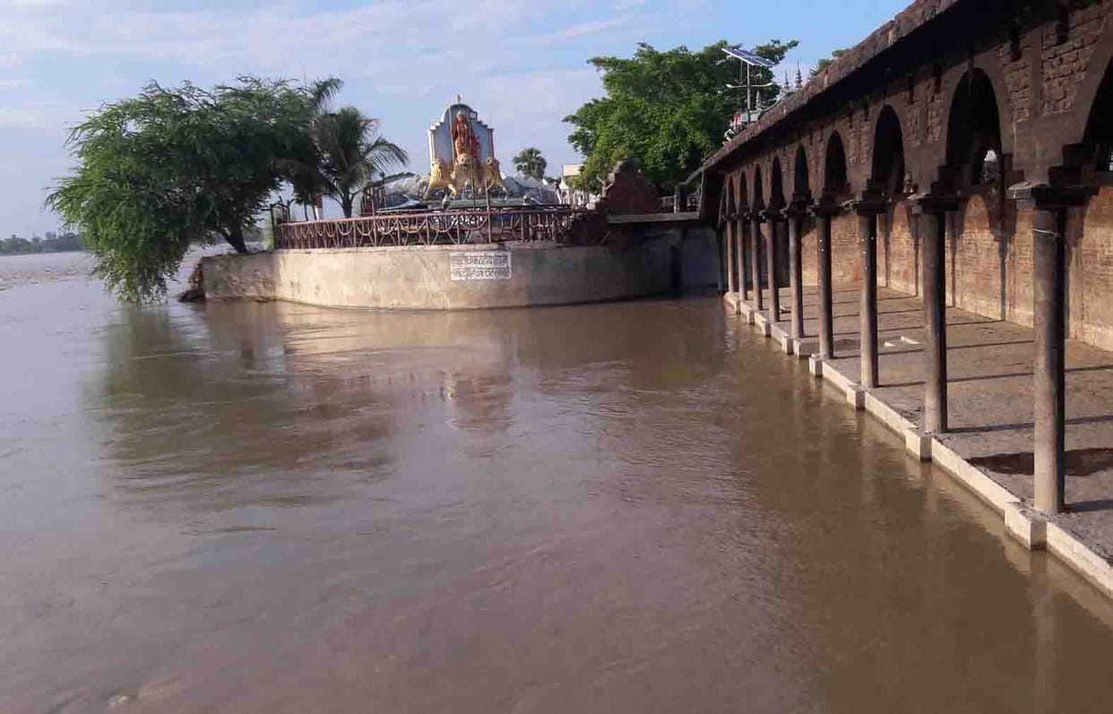 The coverage of the river so far is that of 13 farmers 70 bigha land