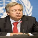 UN Secretary General Antonio Guterres will make first tour to israel and palestinian