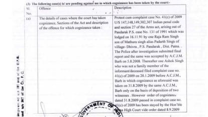 What is the matter of murder charges against Nitish Kumar?