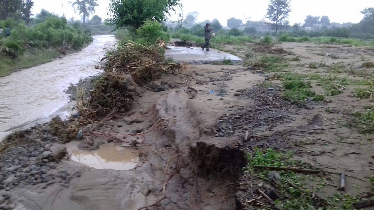 cloud  burst in kotdwar, three killed