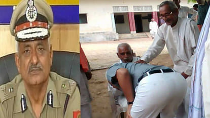 dgp sulkhan singh in his village