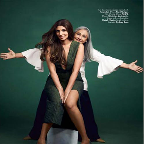 Jaya Bachchan, Shweta Bachchan and Navya Naveli Nanda photoshoot for Vogue Magazine