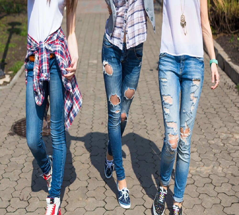 Wearing tight jeans in this monsoon season girls may be suffer from UTI infection 