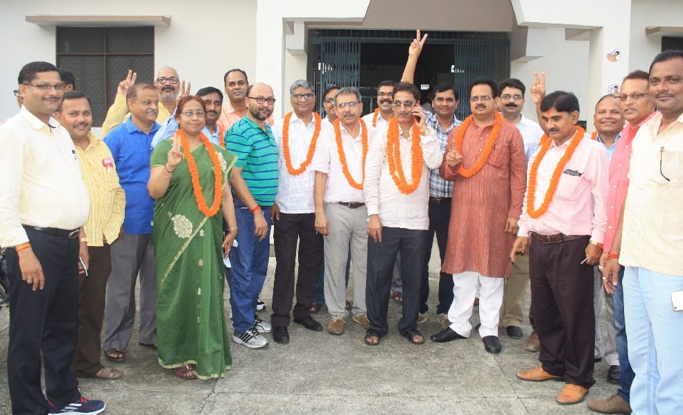 शिक्षक संघ चुनाव : प्रो. विनोद को मिली कमान