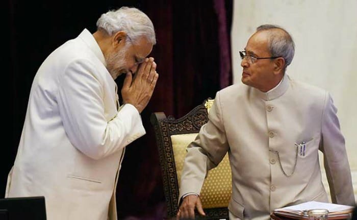 मोदी प्रणब