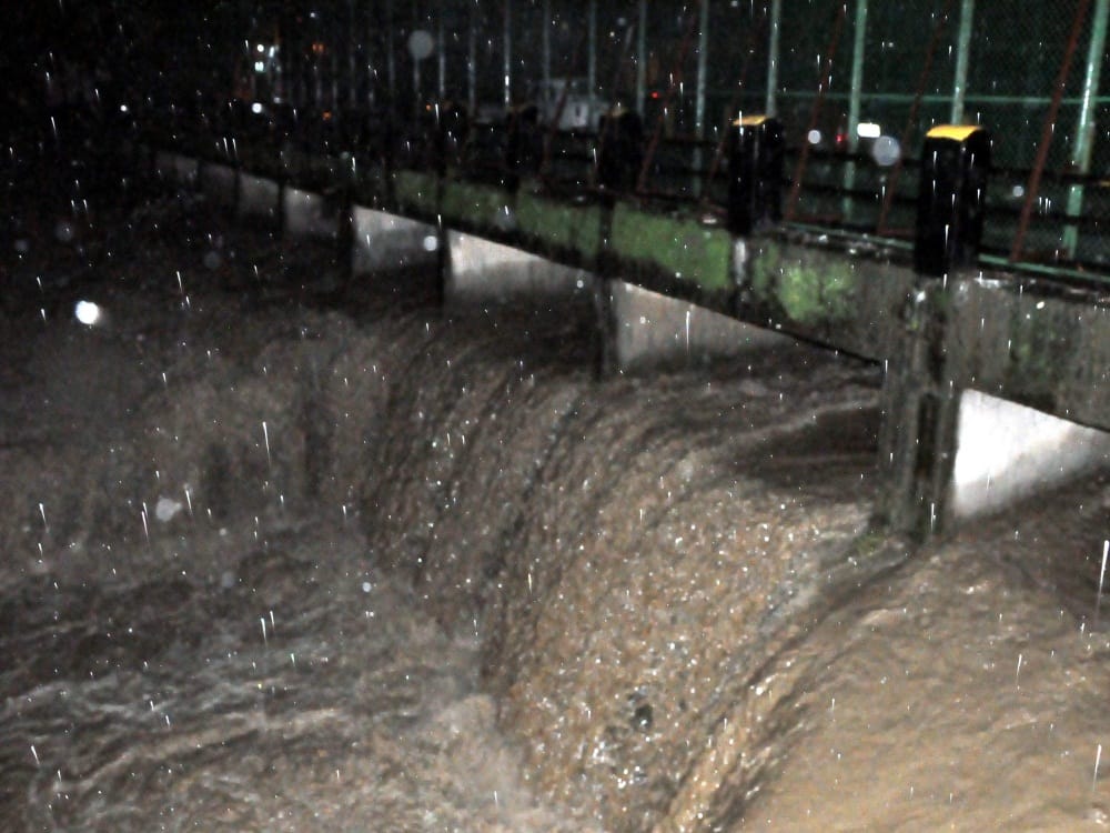 water logging after heavy rain in dehradun