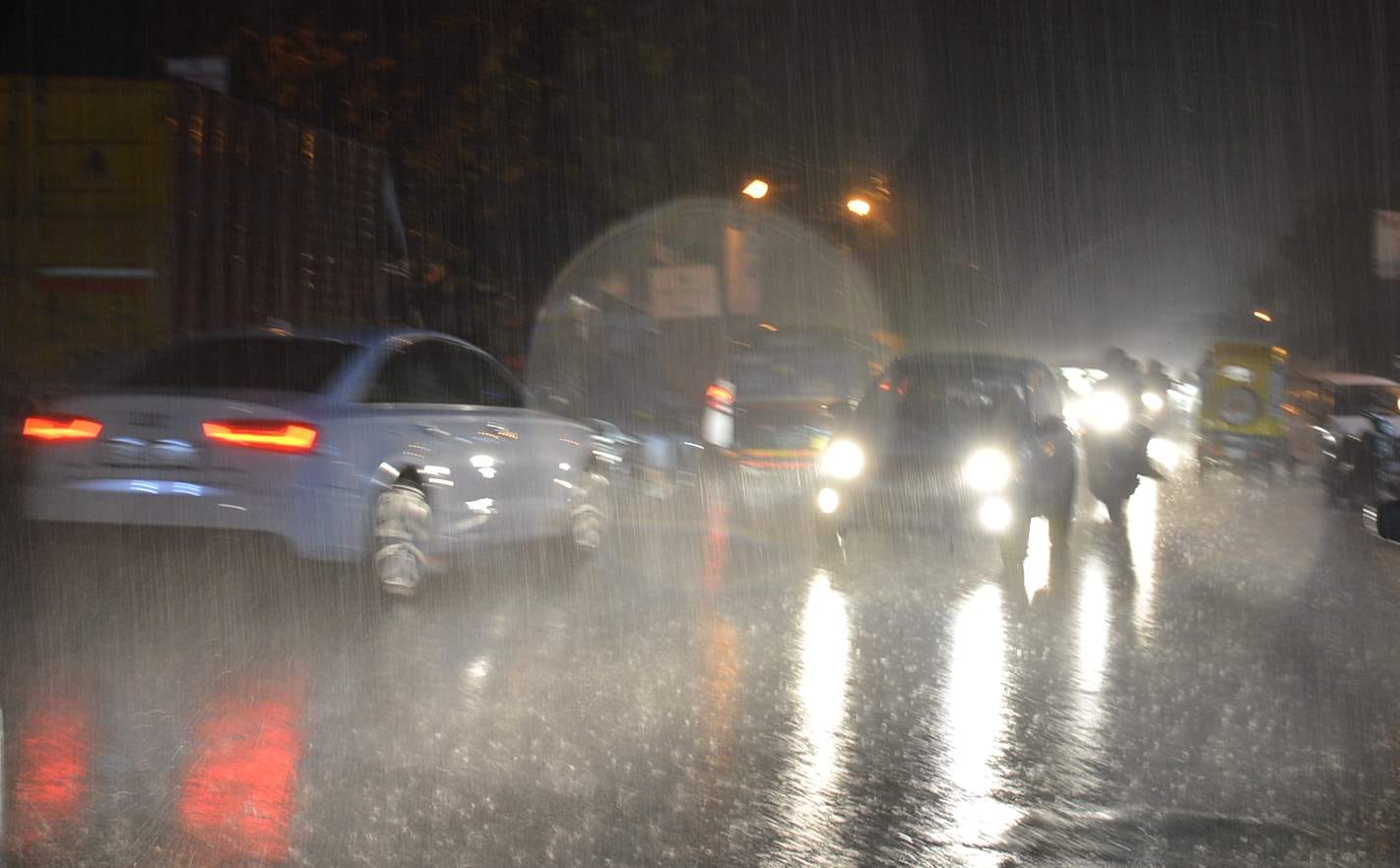 water logging after heavy rain in dehradun