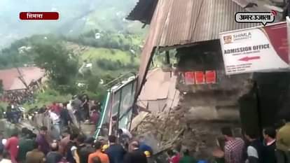 One died in building collapsed in shimla 