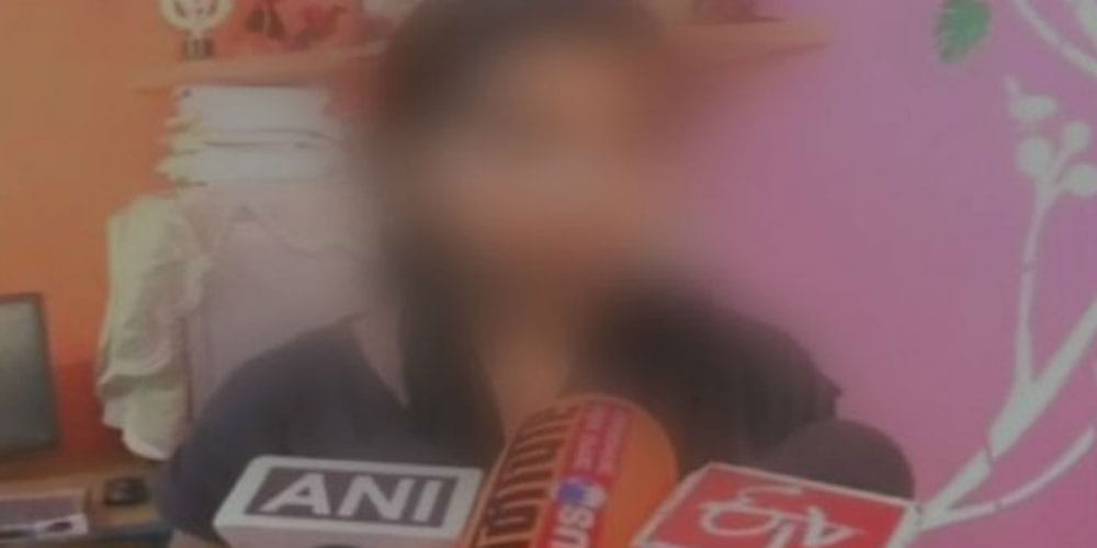 teacher removed minor girl uniform and Moved around to school