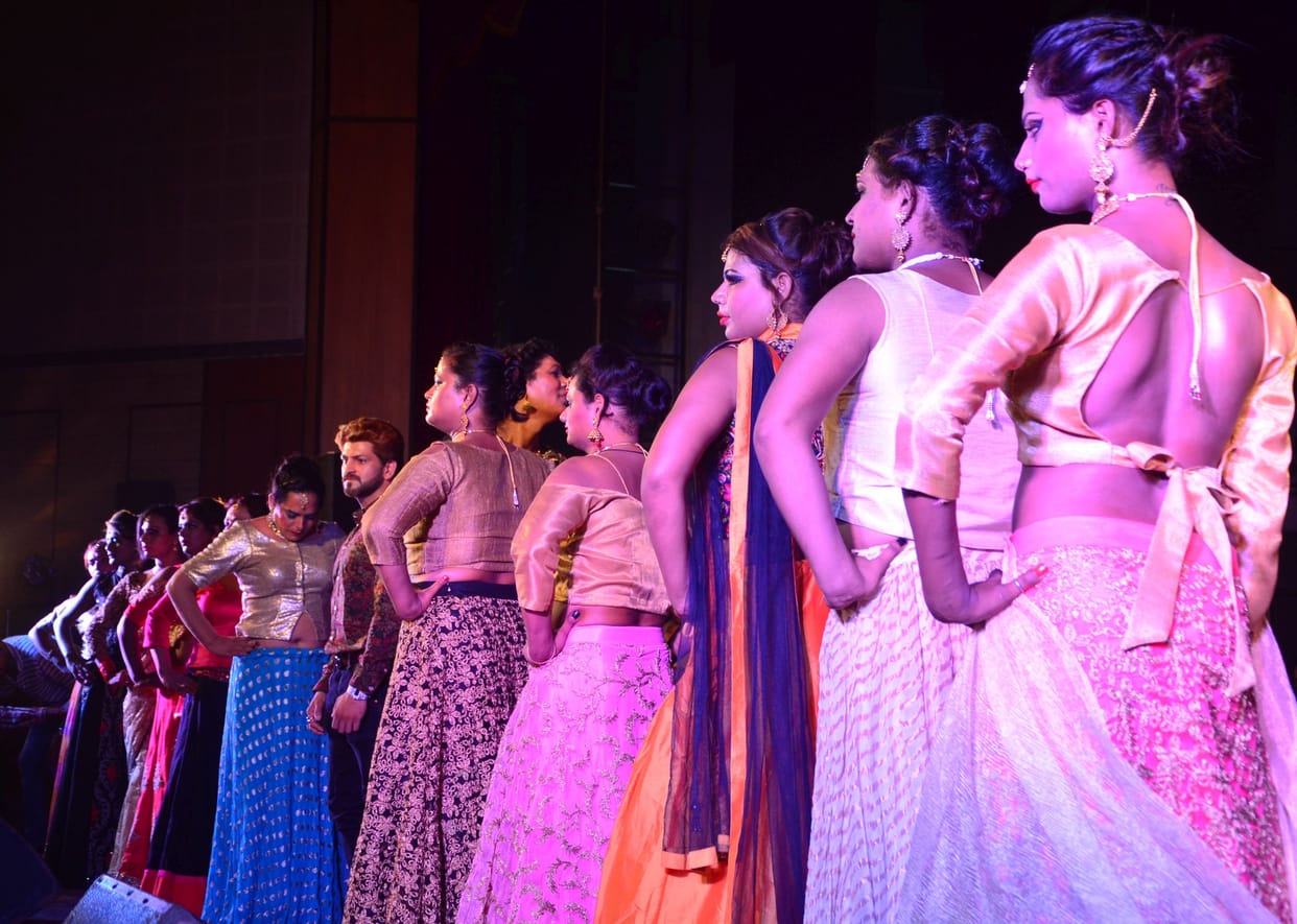 Transgender walk on ramp