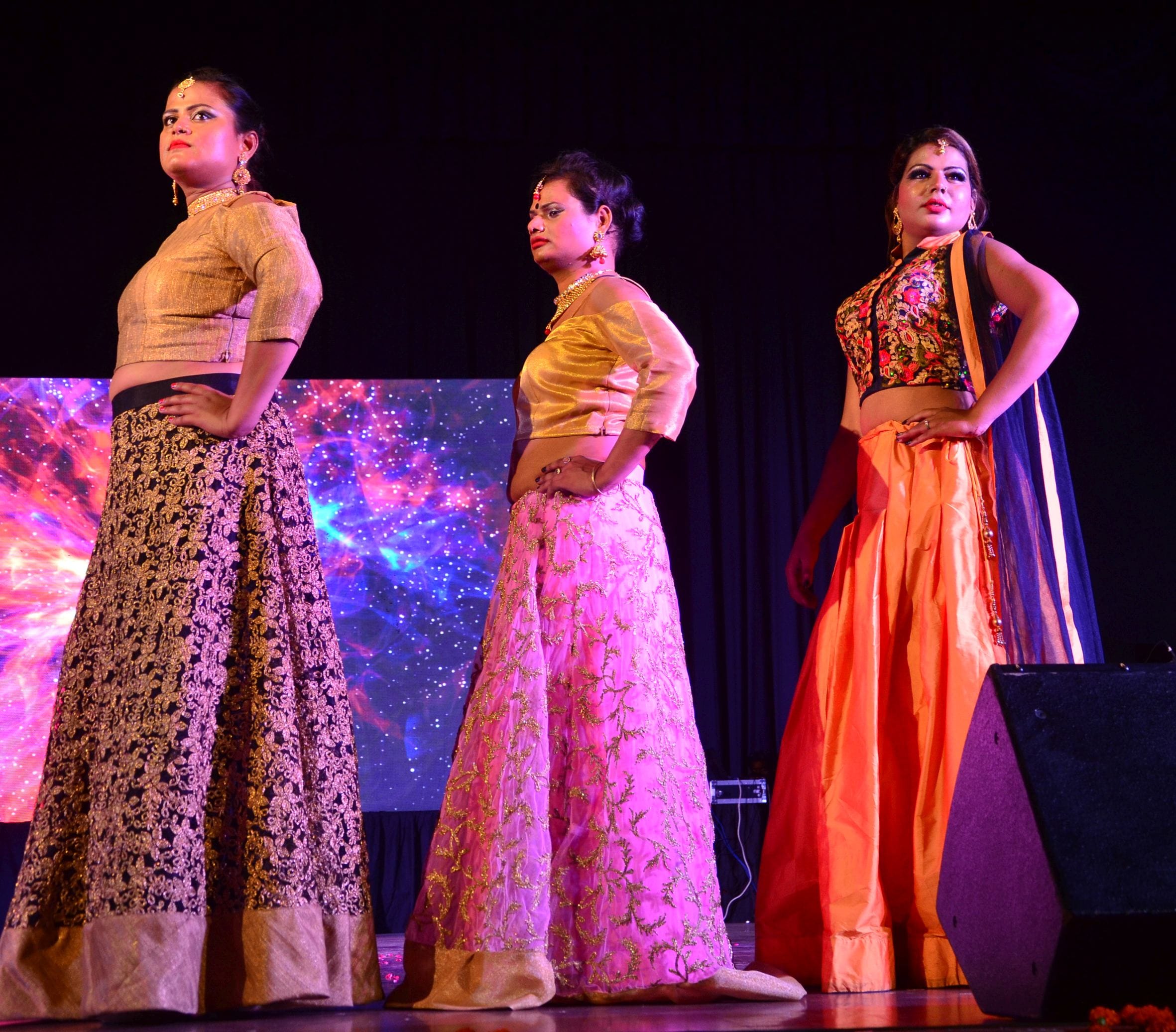 Transgender walk on ramp