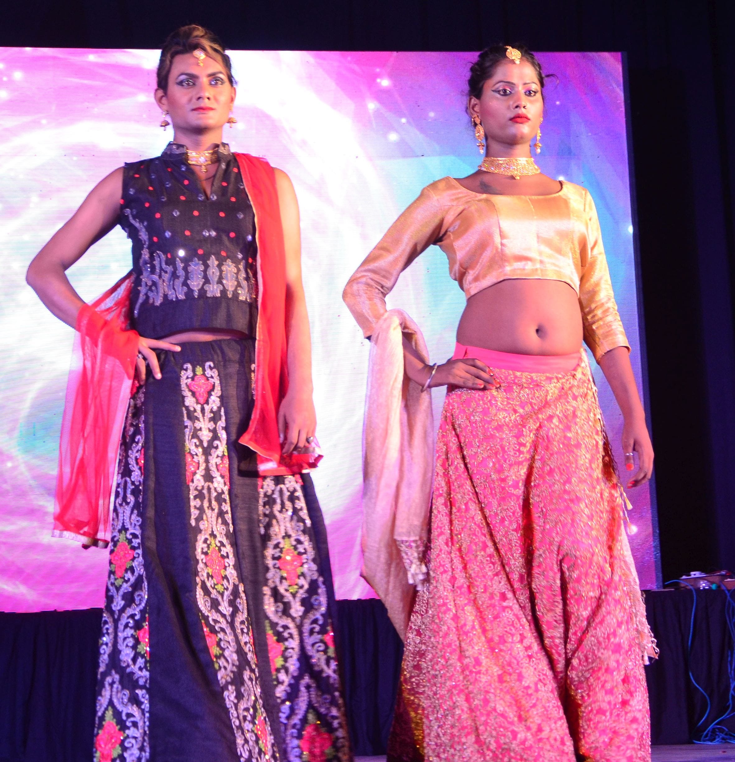 Transgender walk on ramp