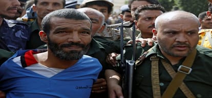 a rape accused shot by police before mob in Yemen